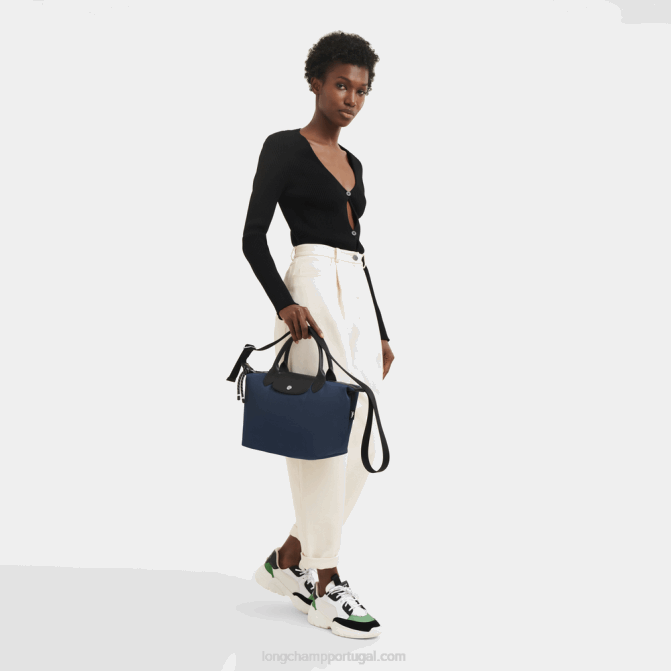 Longchamp 6DPZ73 marinha mulheres bolsa le pliage energy s