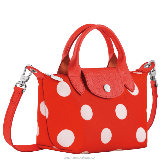 Longchamp 6DPZ82 laranja mulheres bolsa coleção le pliage xs