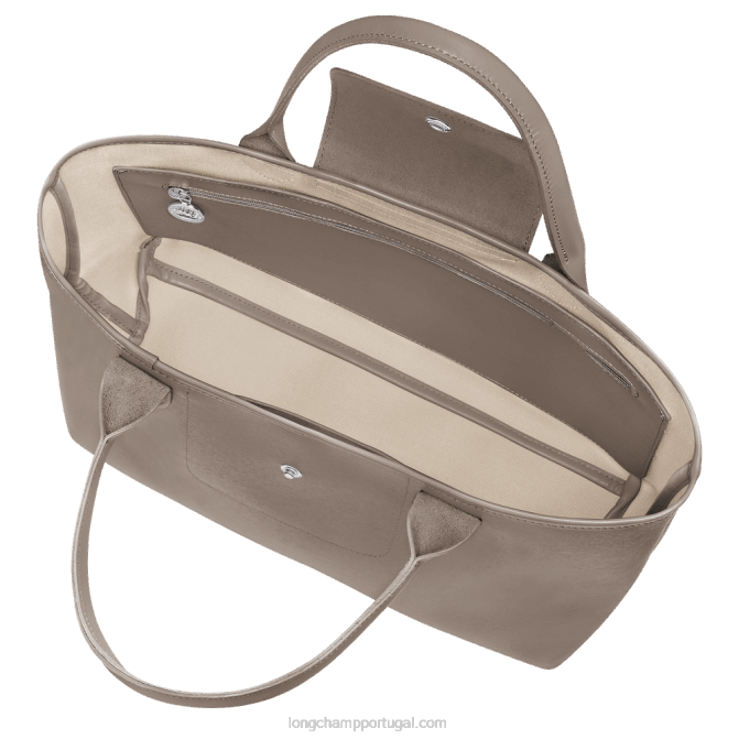 Longchamp 6DPZ84 taupe mulheres bolsa tote city le pliage l