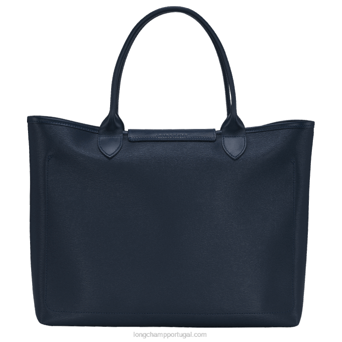 Longchamp 6DPZ86 marinha mulheres bolsa tote city le pliage l