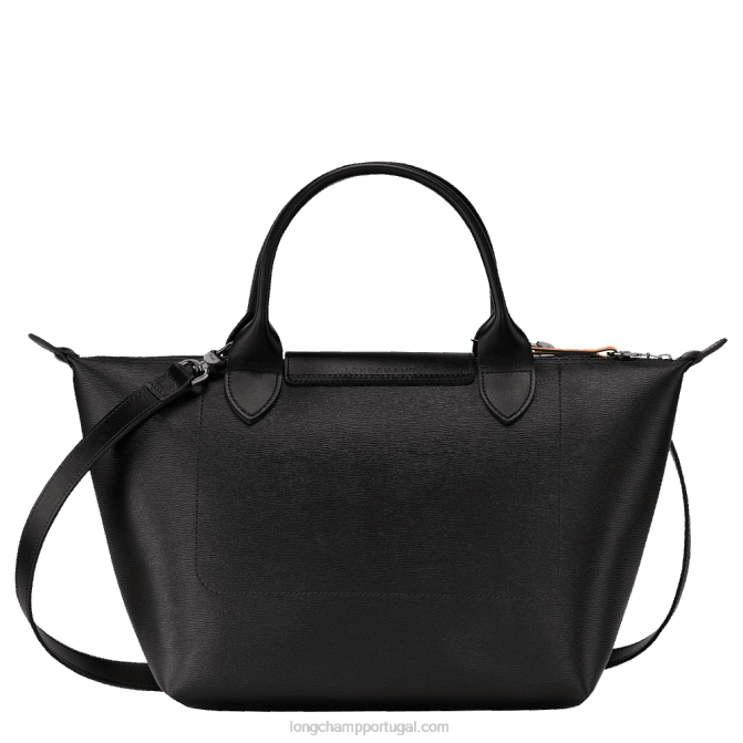 Longchamp 6DPZ87 preto mulheres bolsa alça superior le pliage city s