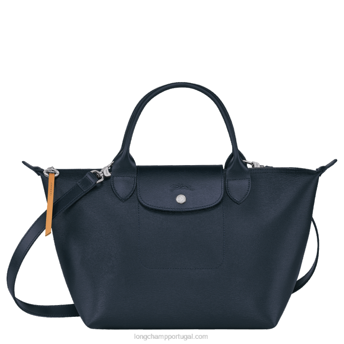 Longchamp 6DPZ88 marinha mulheres bolsa alça superior le pliage city s
