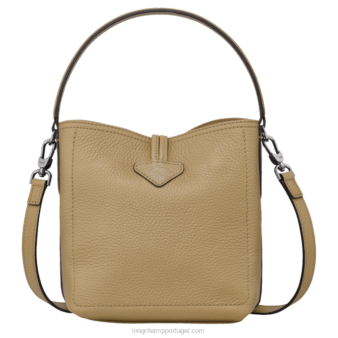 Longchamp 6DPZ93 bege mulheres saco de balde essencial roseau xs