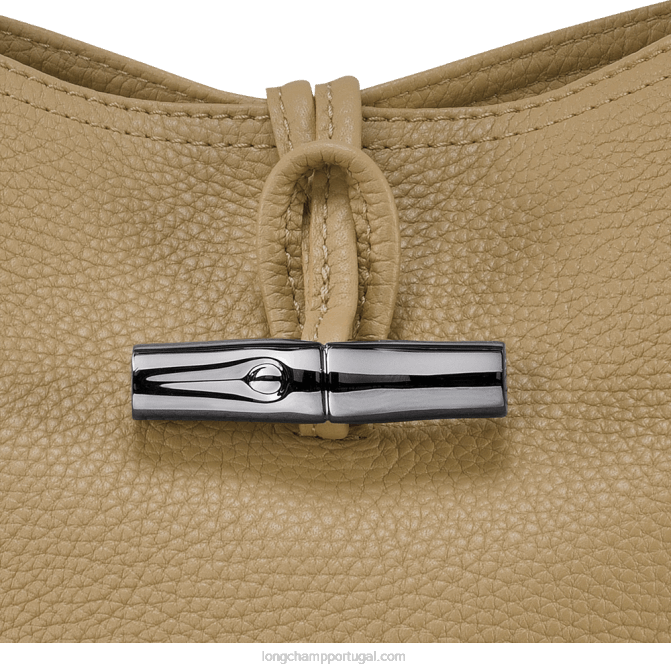 Longchamp 6DPZ93 bege mulheres saco de balde essencial roseau xs