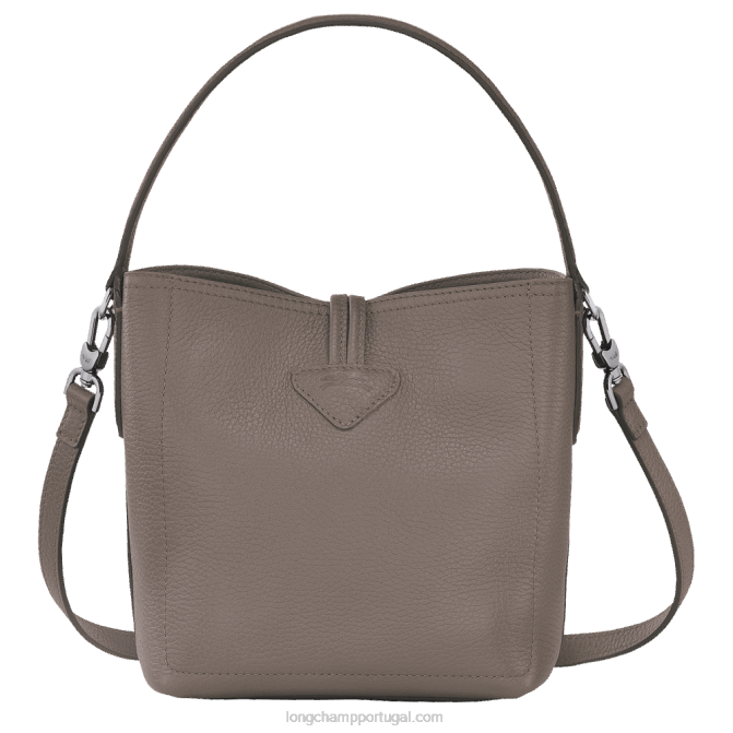 Longchamp 6DPZ94 cinza mulheres saco de balde essencial roseau xs