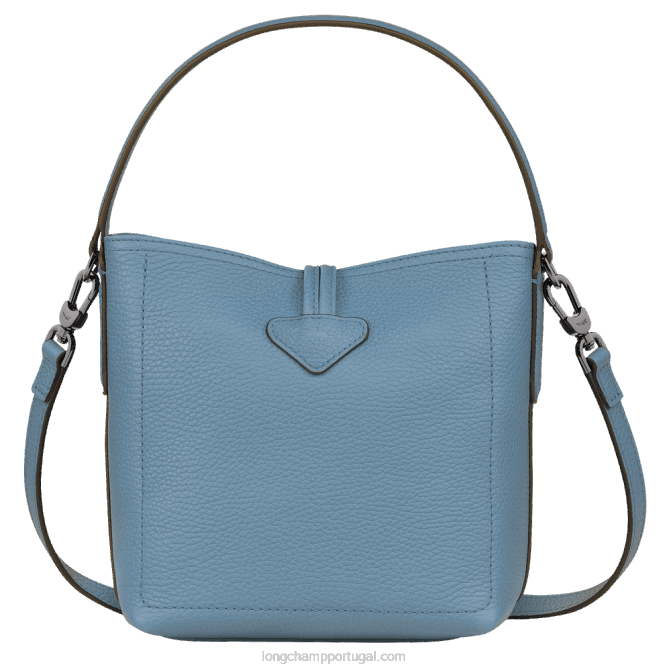 Longchamp 6DPZ95 ardósia mulheres saco de balde essencial roseau xs