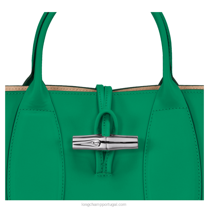 Longchamp 6DPZ98 grama/luz verde mulheres bolsa roseau m