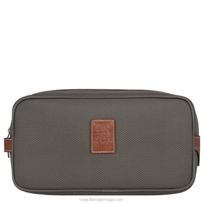 Longchamp 6DPZ866 marrom mulheres caixa de higiene boxford