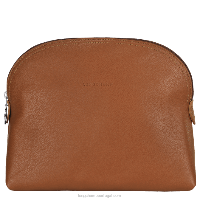 Longchamp 6DPZ877 caramelo mulheres estojo de toalete Le Foulonne