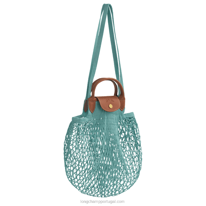 Longchamp 6DPZ20 lagoa mulheres bolsa de malha filet le pliage l