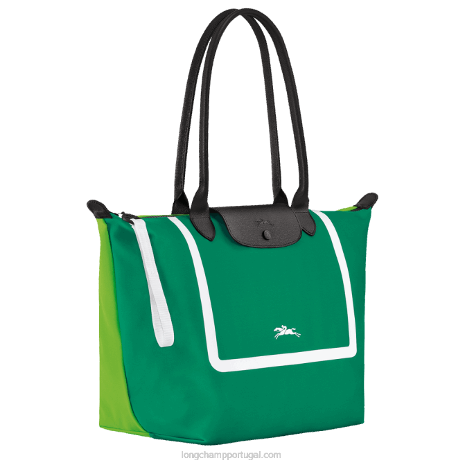 Longchamp 6DPZ342 grama/luz verde mulheres bolsa coleção le pliage l