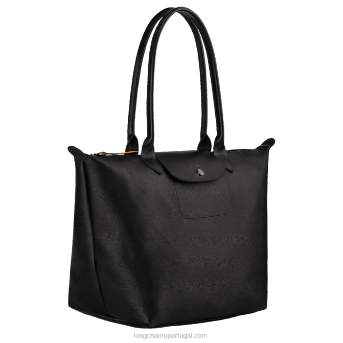 Longchamp 6DPZ348 preto mulheres bolsa tote city le pliage l
