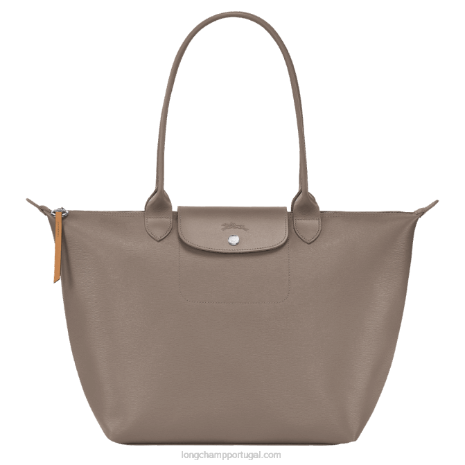 Longchamp 6DPZ349 taupe mulheres bolsa tote city le pliage l