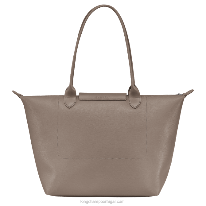 Longchamp 6DPZ349 taupe mulheres bolsa tote city le pliage l