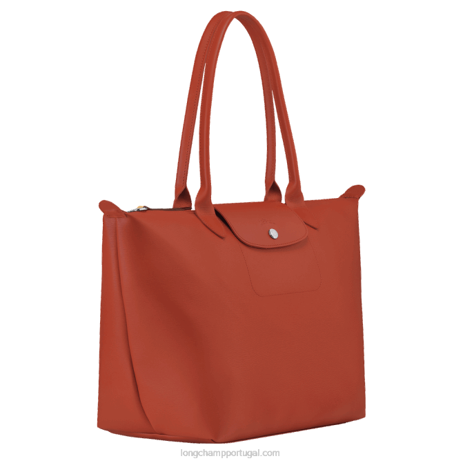 Longchamp 6DPZ350 terracota mulheres bolsa tote city le pliage l