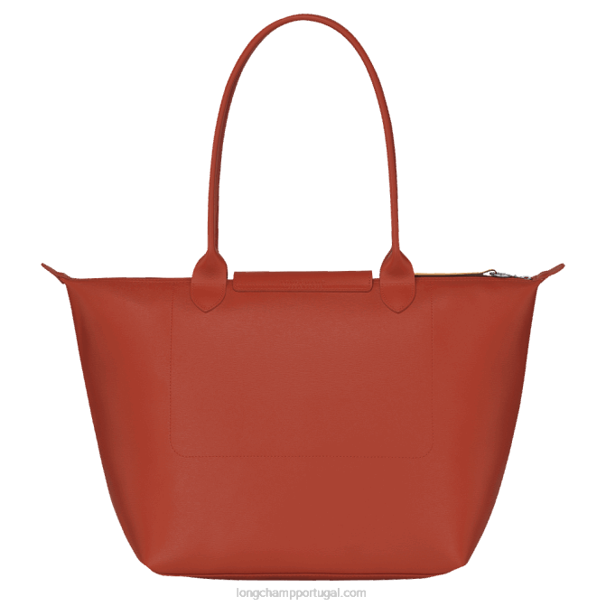 Longchamp 6DPZ350 terracota mulheres bolsa tote city le pliage l