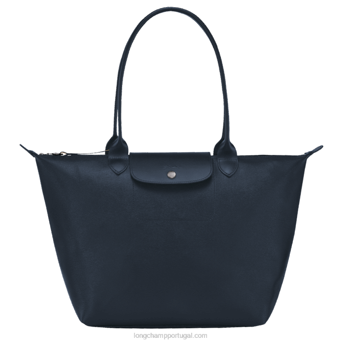 Longchamp 6DPZ351 marinha mulheres bolsa tote city le pliage l