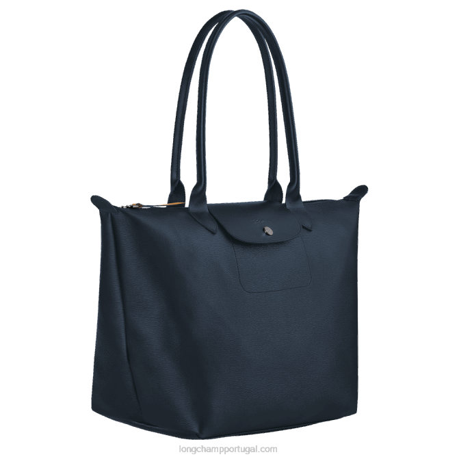 Longchamp 6DPZ351 marinha mulheres bolsa tote city le pliage l
