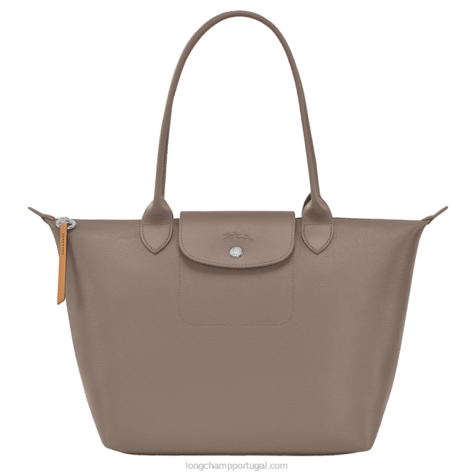 Longchamp 6DPZ353 taupe mulheres bolsa le pliage city m