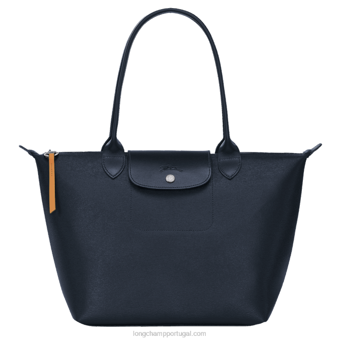 Longchamp 6DPZ355 marinha mulheres bolsa le pliage city m