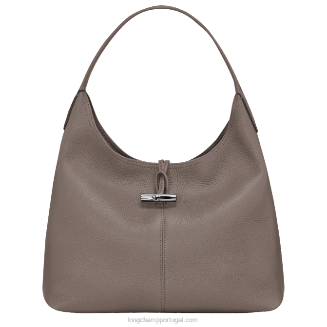 Longchamp 6DPZ358 cinza mulheres bolsa hobo essencial roseau l