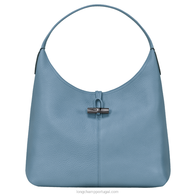 Longchamp 6DPZ359 ardósia mulheres bolsa hobo essencial roseau l