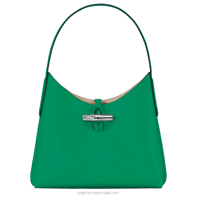 Longchamp 6DPZ366 grama/luz verde mulheres bolsa hobo roseau m