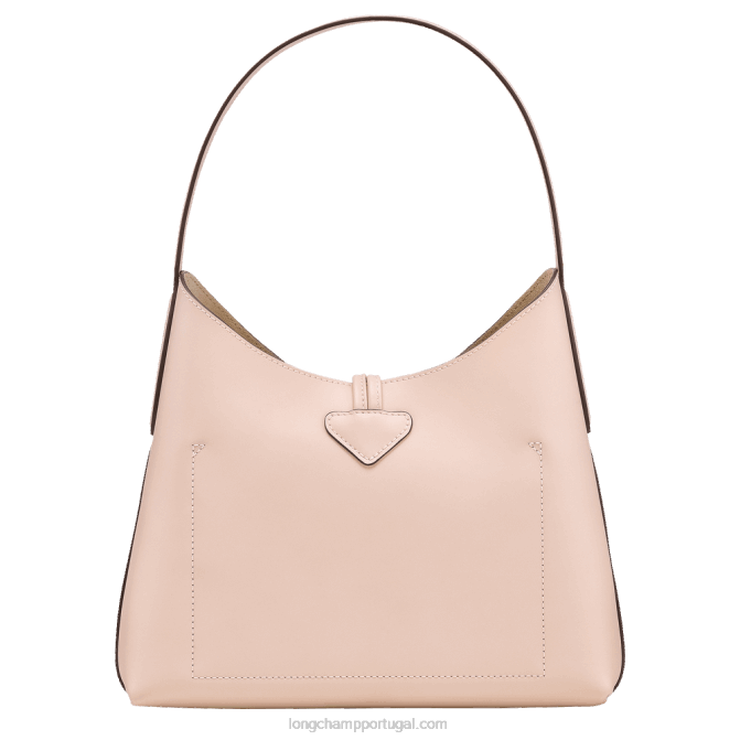 Longchamp 6DPZ367 Rosa pálido mulheres bolsa hobo roseau m
