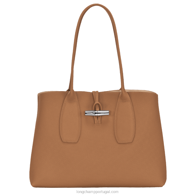 Longchamp 6DPZ369 natural mulheres bolsa roseau l