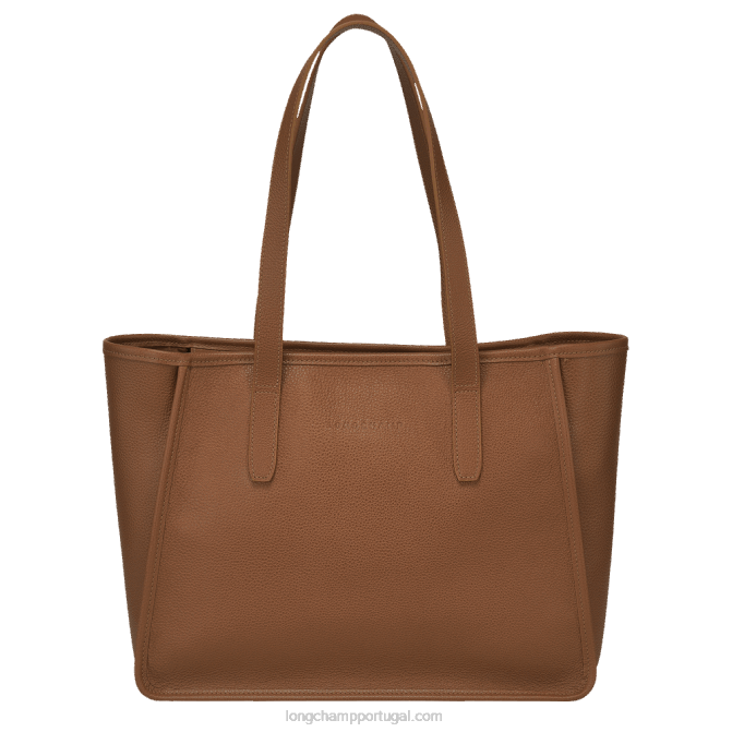 Longchamp 6DPZ385 caramelo mulheres bolsa le folonne l