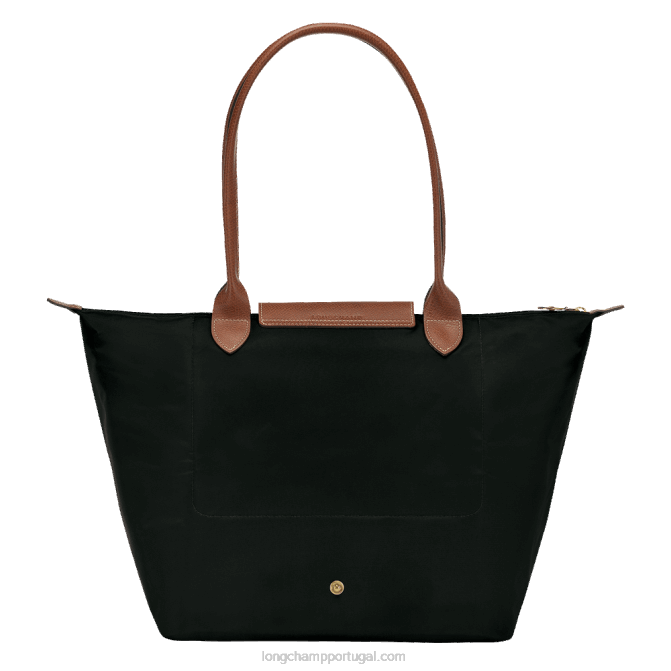 Longchamp 6DPZ38 preto mulheres bolsa tote original le pliage l