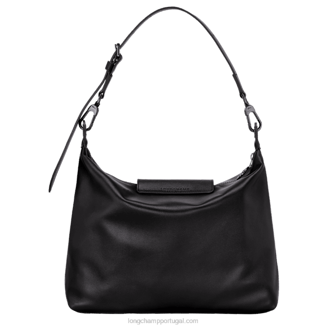 Longchamp 6DPZ392 preto mulheres bolsa le pliage xtra hobo m