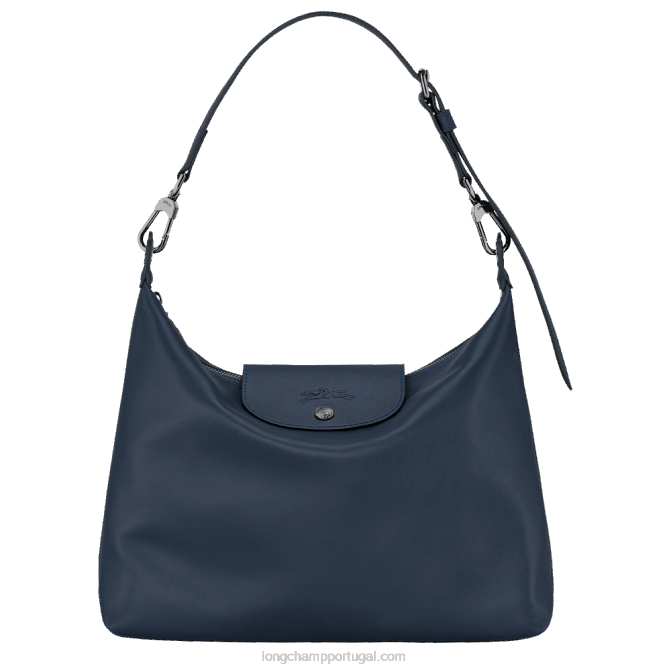 Longchamp 6DPZ395 marinha mulheres bolsa le pliage xtra hobo m