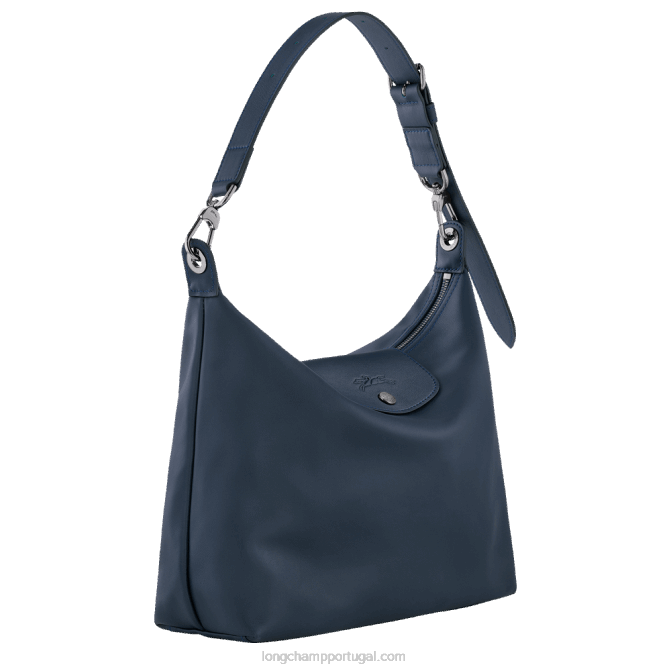 Longchamp 6DPZ395 marinha mulheres bolsa le pliage xtra hobo m