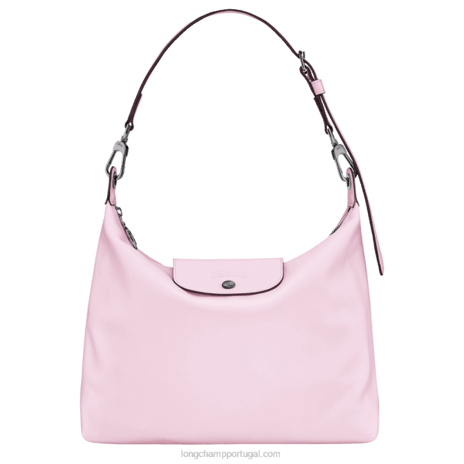 Longchamp 6DPZ397 pétala rosa mulheres bolsa le pliage xtra hobo m