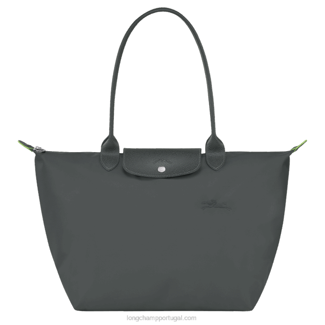 Longchamp 6DPZ405 grafite mulheres bolsa verde le pliage l