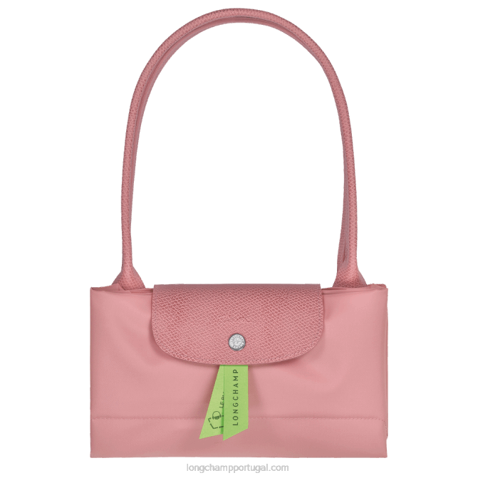 Longchamp 6DPZ408 pétala rosa mulheres bolsa verde le pliage l