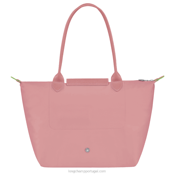 Longchamp 6DPZ414 pétala rosa mulheres bolsa verde le pliage m