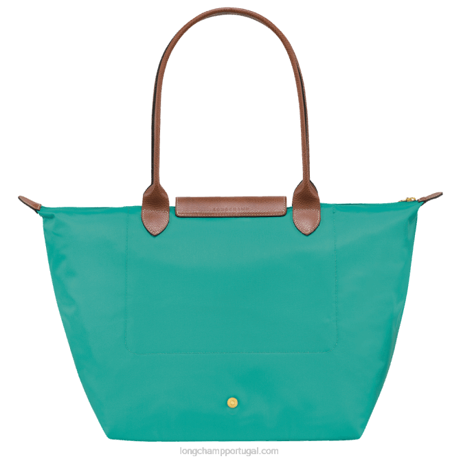Longchamp 6DPZ418 turquesa mulheres bolsa tote original le pliage l