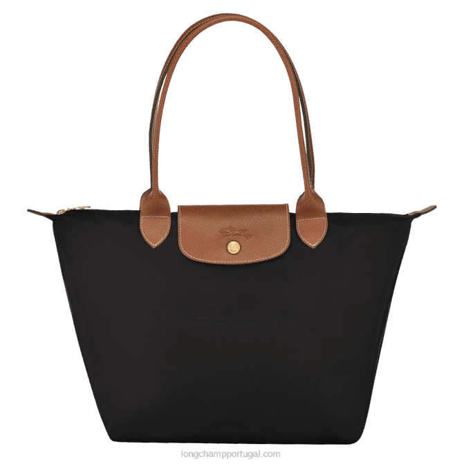 Longchamp 6DPZ421 preto mulheres bolsa tote original le pliage m
