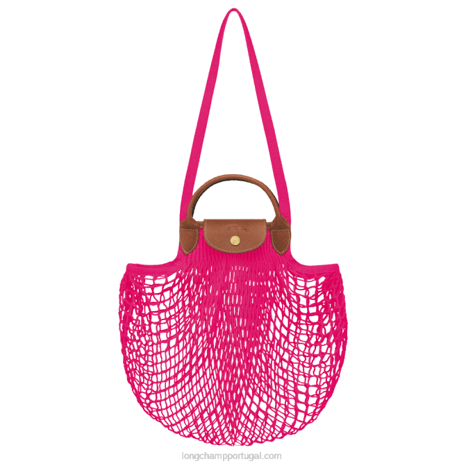 Longchamp 6DPZ67 doce mulheres bolsa de malha filet le pliage l