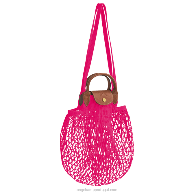 Longchamp 6DPZ67 doce mulheres bolsa de malha filet le pliage l