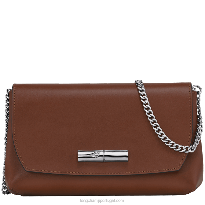 Longchamp 6DPZ247 ébano mulheres bolsa roseau