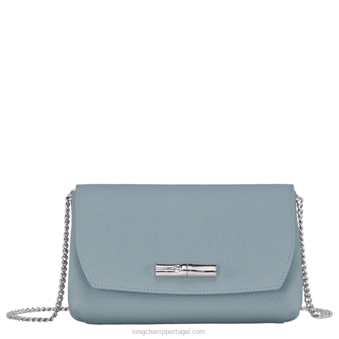 Longchamp 6DPZ254 nuvem azul mulheres bolsa roseau