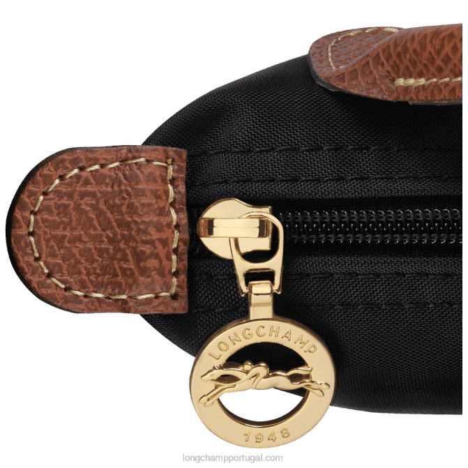 Longchamp 6DPZ662 preto mulheres bolsa original le pliage com alça