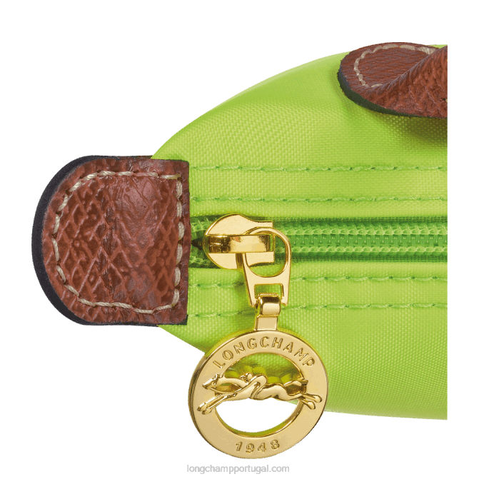 Longchamp 6DPZ663 luz verde mulheres bolsa original le pliage com alça