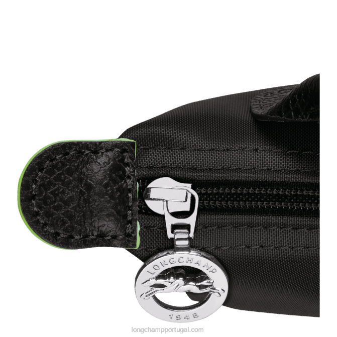 Longchamp 6DPZ669 preto mulheres bolsa le pliage verde com alça