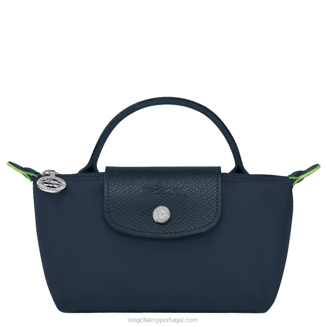 Longchamp 6DPZ673 marinha mulheres bolsa le pliage verde com alça