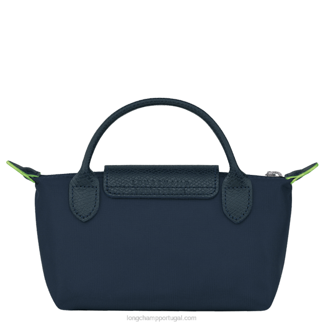 Longchamp 6DPZ673 marinha mulheres bolsa le pliage verde com alça