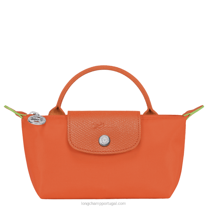 Longchamp 6DPZ674 carot mulheres bolsa le pliage verde com alça